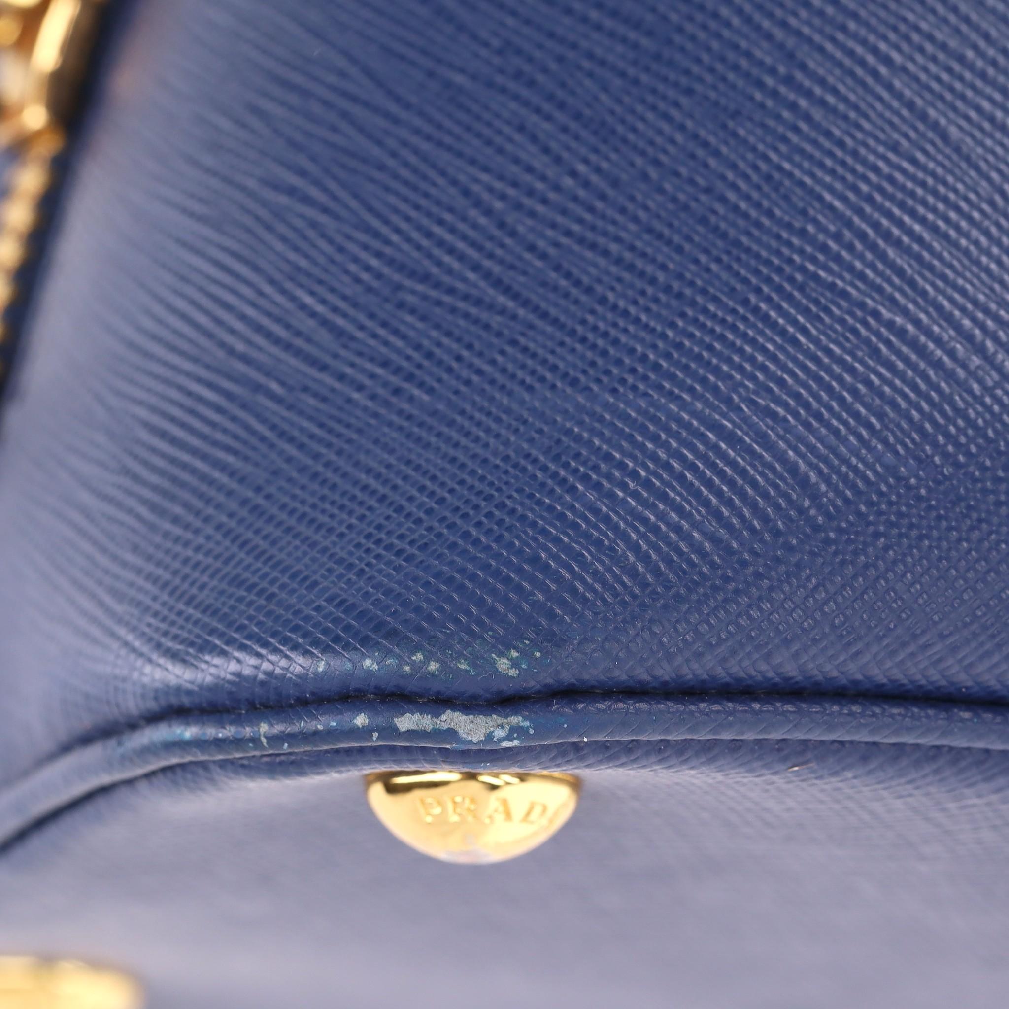 Prada Saffiano Leather Promenade Bag For Sale 7