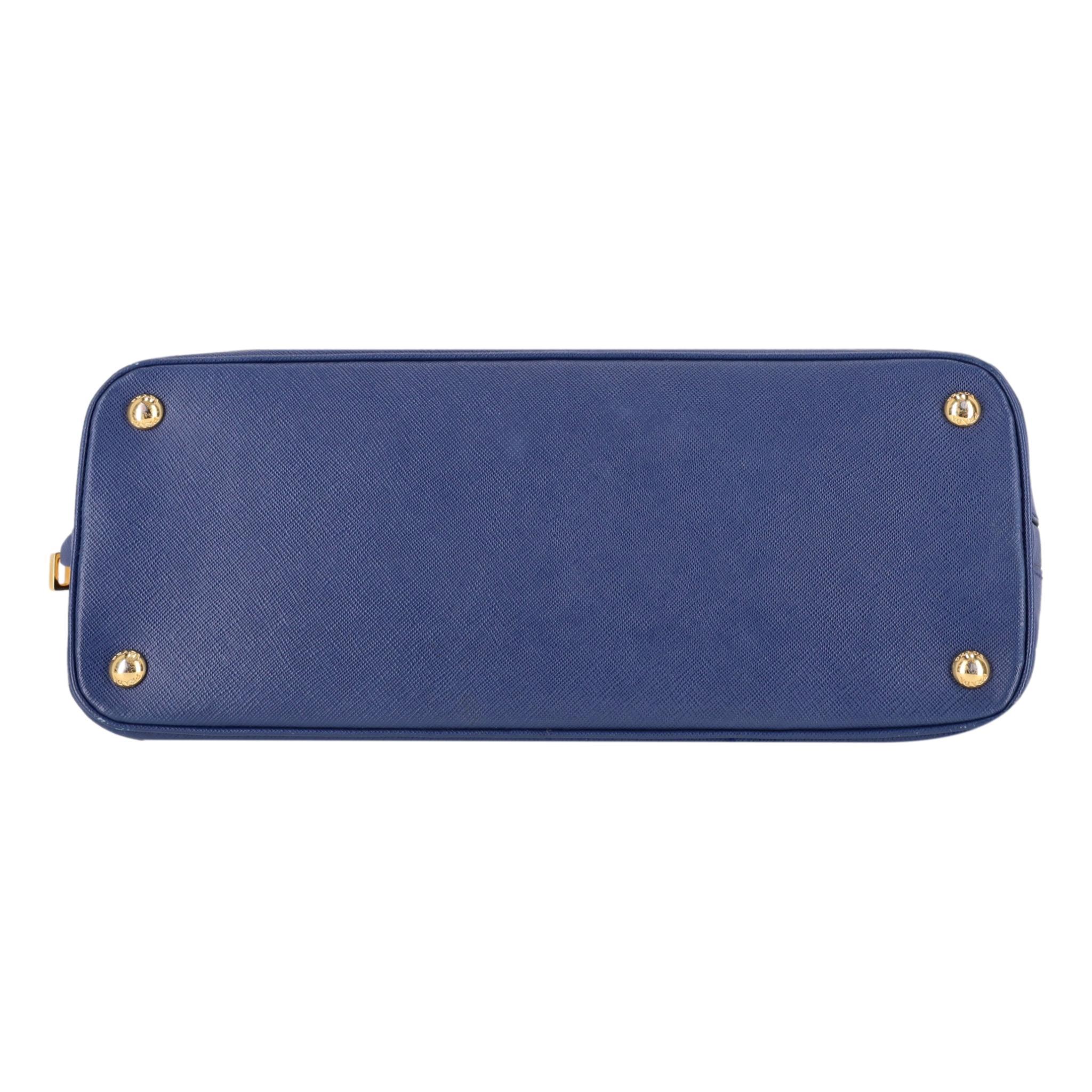 Prada Saffiano Leather Promenade Bag For Sale 1