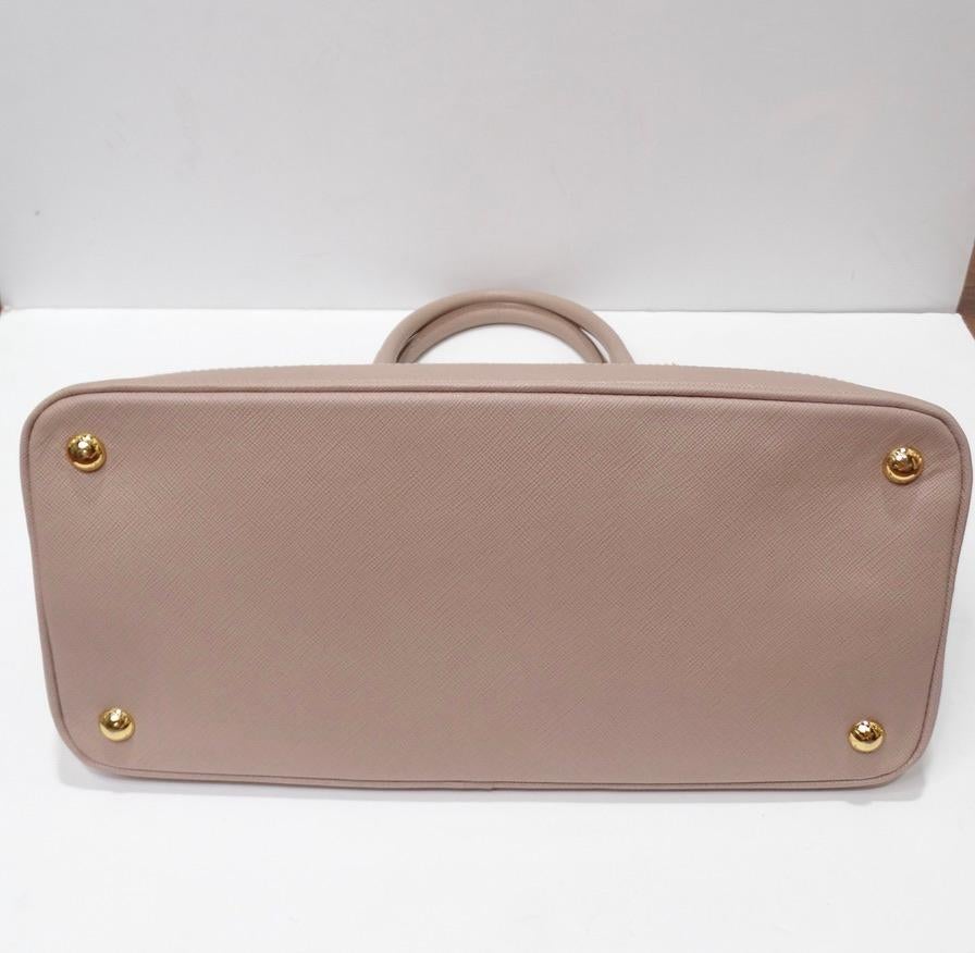 Prada Saffiano Lux Promenade Top Handle Bag For Sale 1