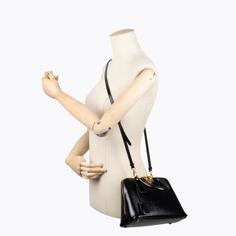 Prada Saffiano Lux Small Promenade Bag For Sale at 1stDibs
