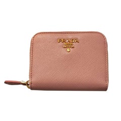 Prada Saffiano Metal Orchid Wallet