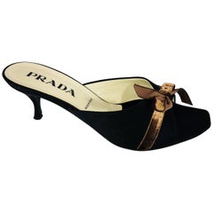 Prada Satin Slide