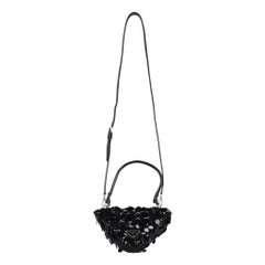 Prada Sequin Embellished Triangle Leather Bag