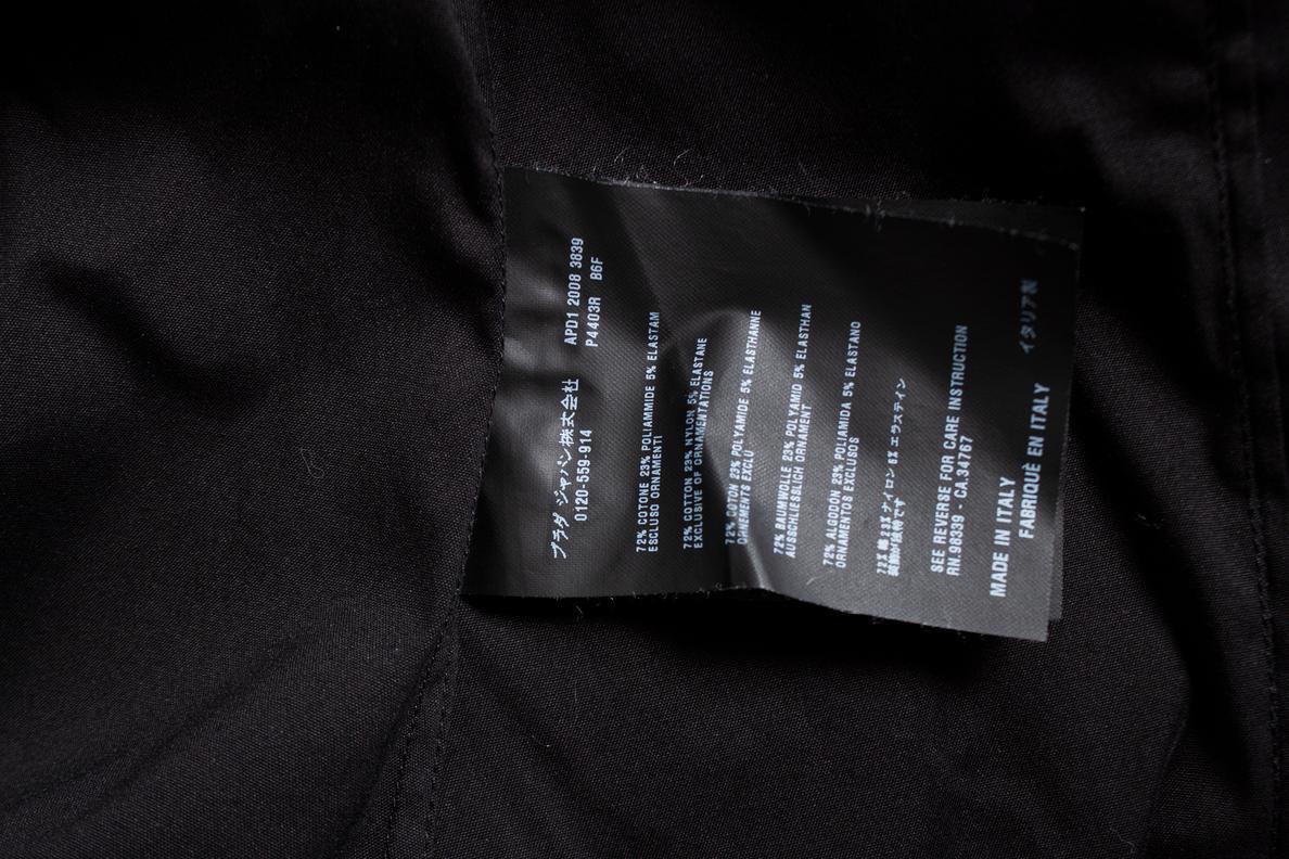 Women's Prada, shirt with stones on the collar. For Sale