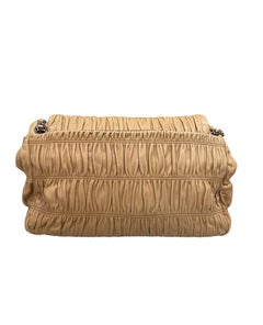 Prada Shopper Umhängetasche Beige