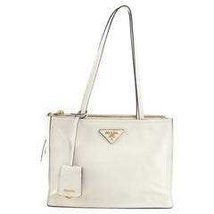Prada Shopper Tragetasche aus Leder Medium