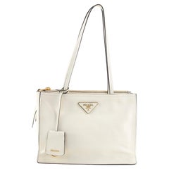 Sac fourre-tout Prada Shopper en cuir moyen