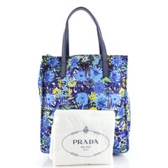 Prada Shopper Printed Tessuto Tall