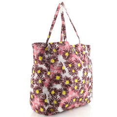 Prada Shopper Printed Tessuto Tall