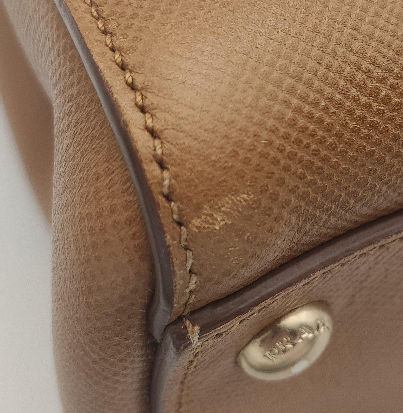 PRADA Shoulder bag in Brown Leather 3
