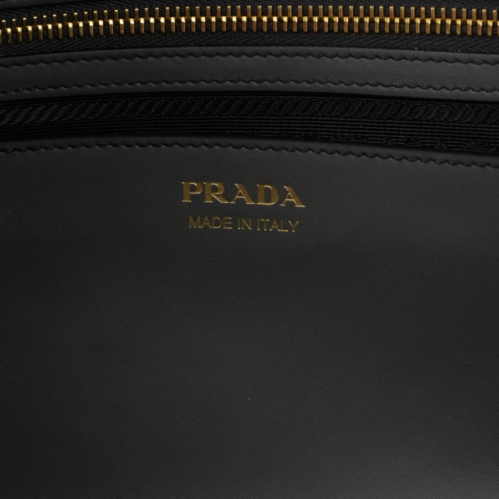 PRADA Shoulder bag in Grey Leather 1