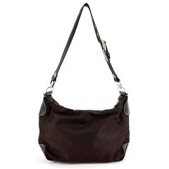 Prada shoulder bag in Nylon + Leather