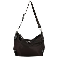 Prada shoulder bag in Nylon + Leather
