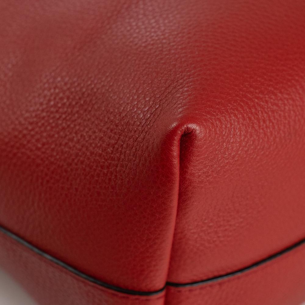 PRADA Shoulder bag in Red Leather 6