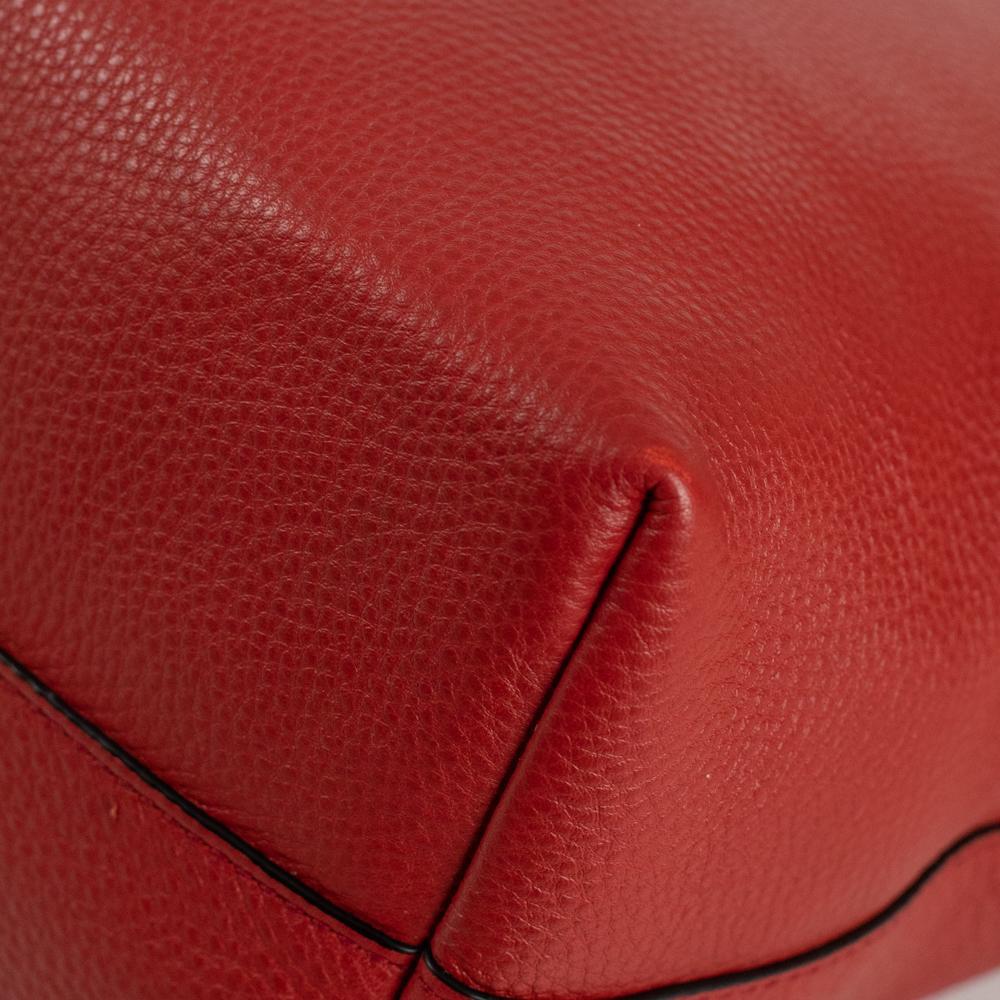 PRADA Shoulder bag in Red Leather 7