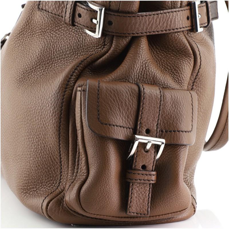 Prada Tote con cintura a tasca laterale Vitello Daino Medium 3