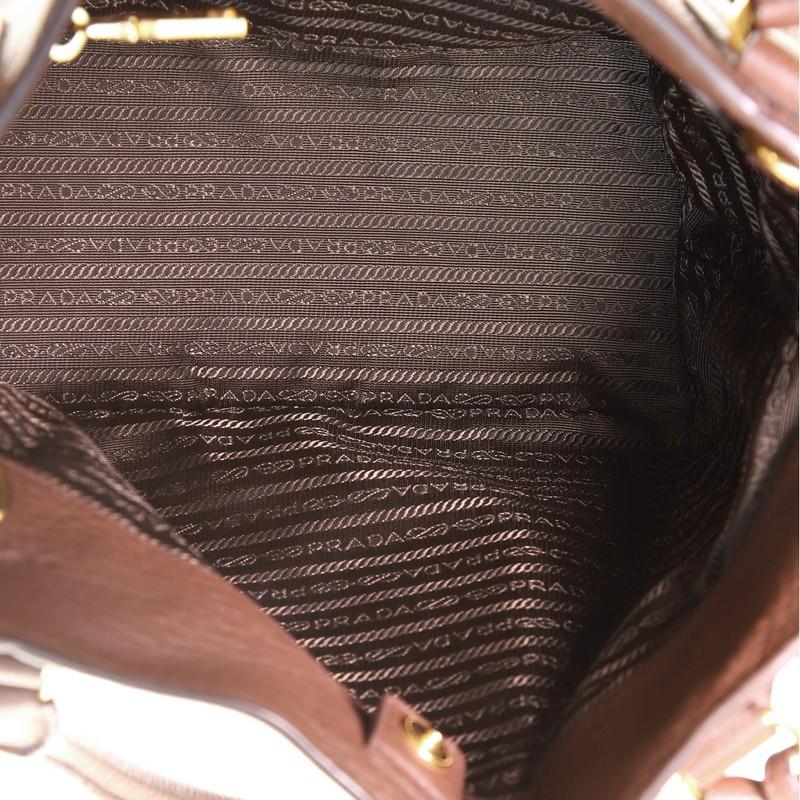 Women's or Men's Prada Side Pocket Convertible Tote Vitello Daino Large