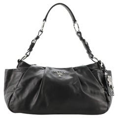 Prada Side Pocket Hobo Soft Calf Medium