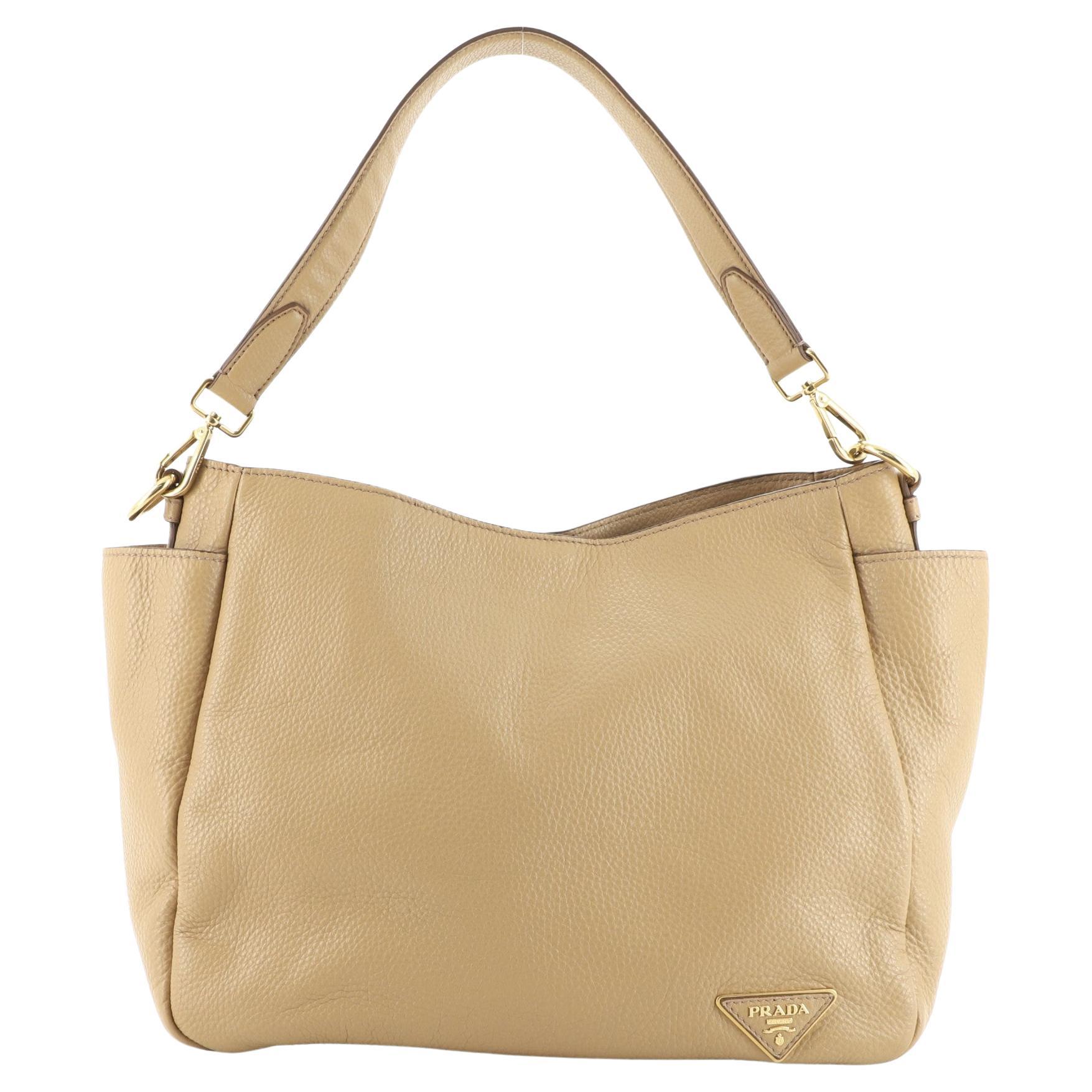 Vintage 1999 Prada Canvas Shoulder Bag