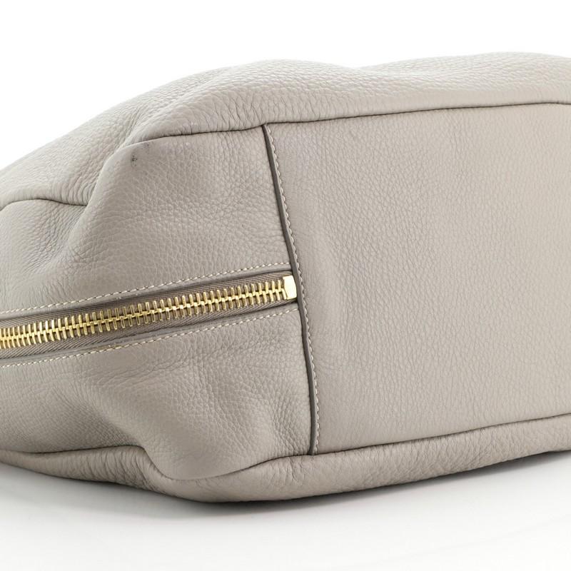 Prada Seitentasche Reißverschluss Hobo Vitello Daino groß 1