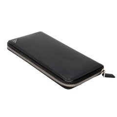 Prada Signature Saffiano Trend Leather Fragola Talc Zip Wallet PR-0729N-0004
