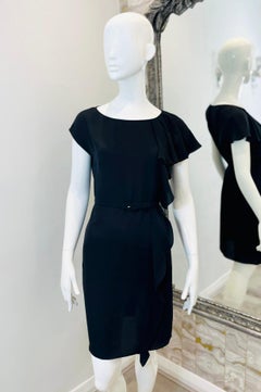 Prada Silk Belted Waist Dress