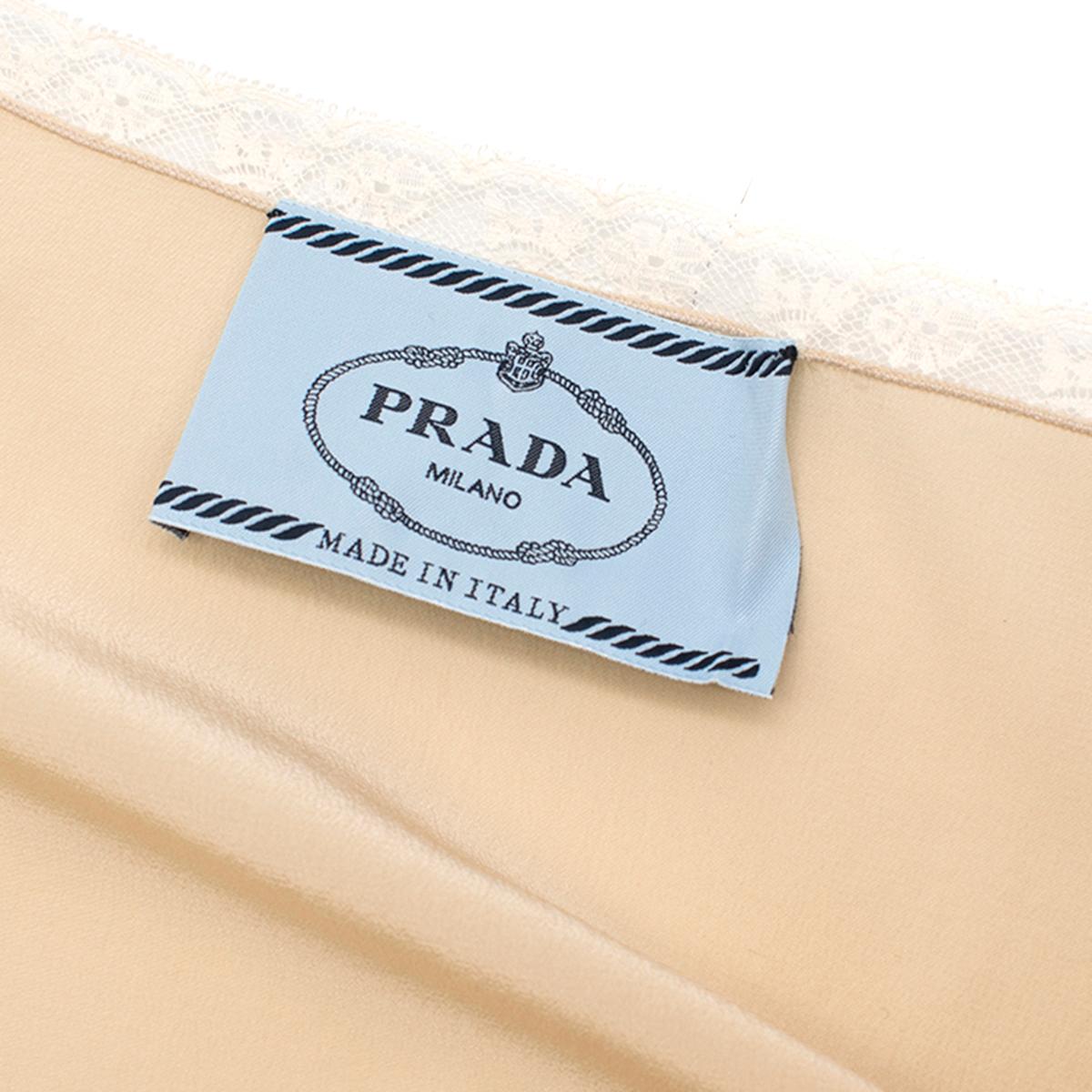 prada silk dress