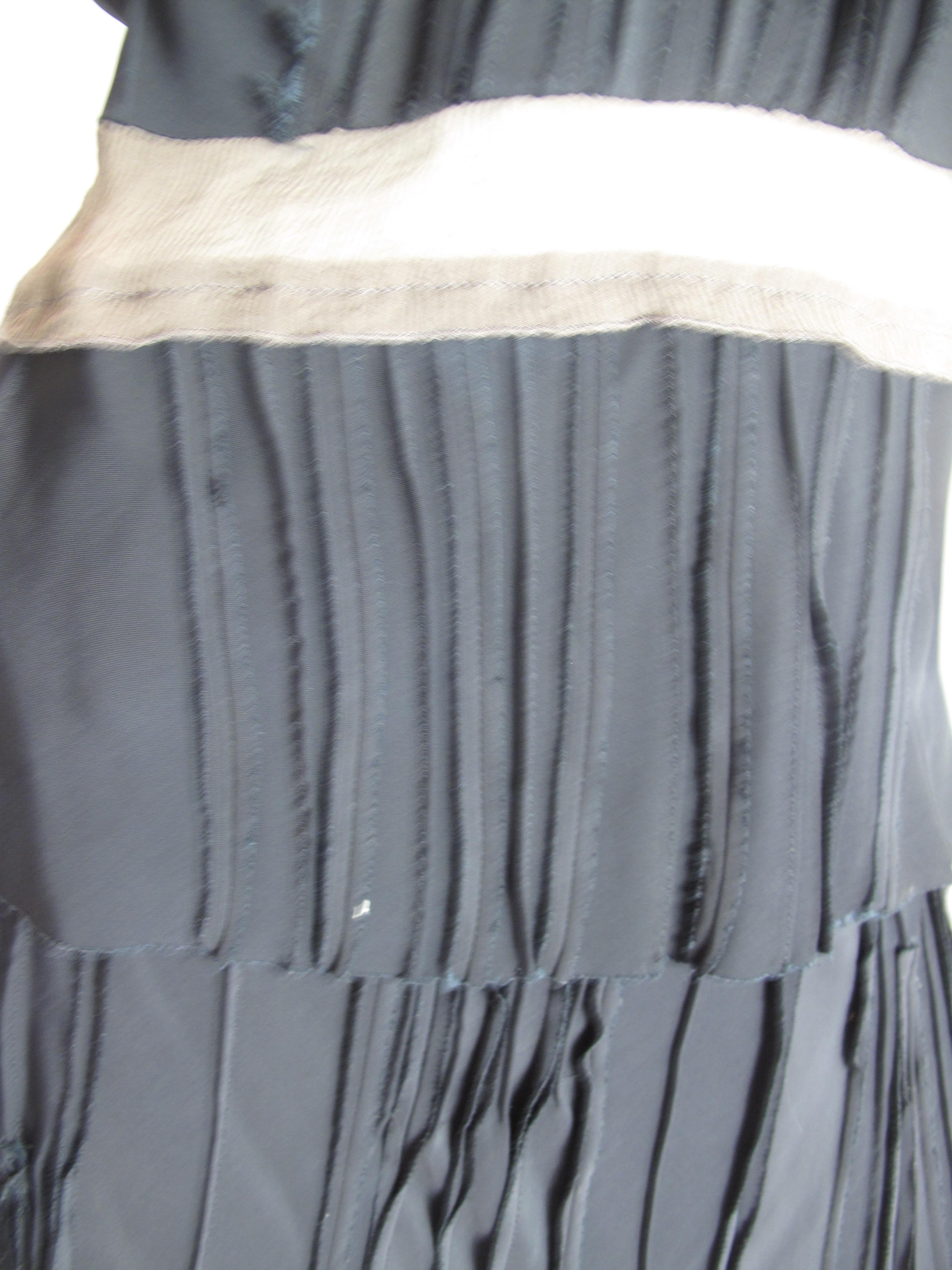 Women's Prada silk top and skirt, 1990s