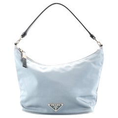 Prada Sirio Hobo Tessuto Klein