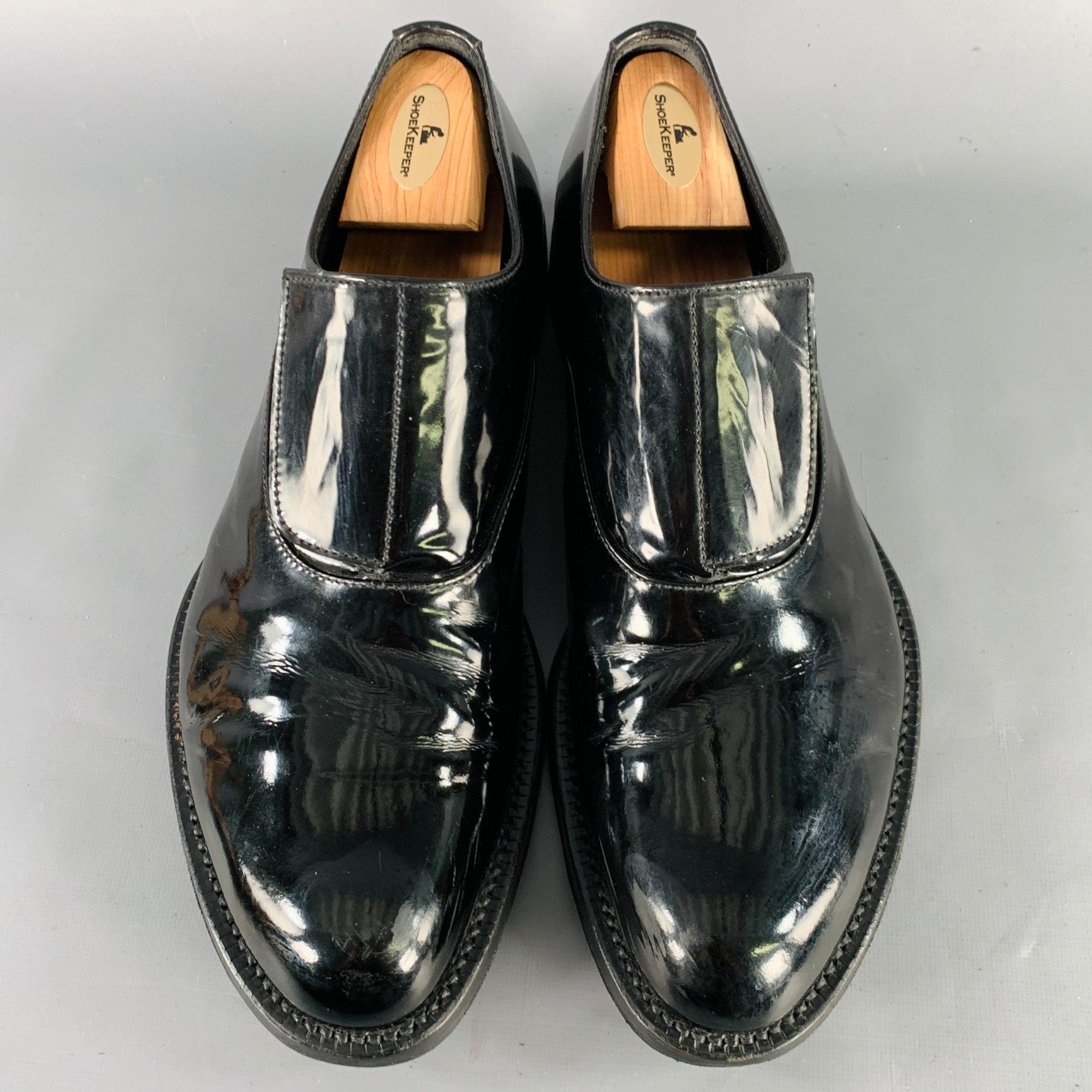 Mocasines de charol negro con gancho PRADA talla 10 en Bueno estado para la venta en San Francisco, CA