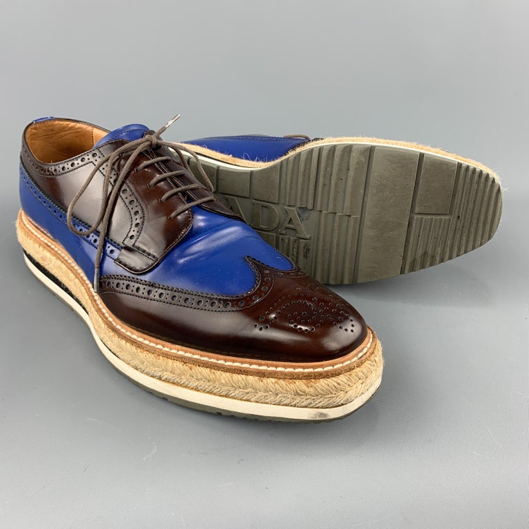 prada wingtip brogues