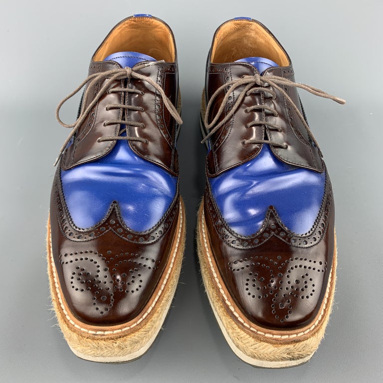 prada wingtip brogues