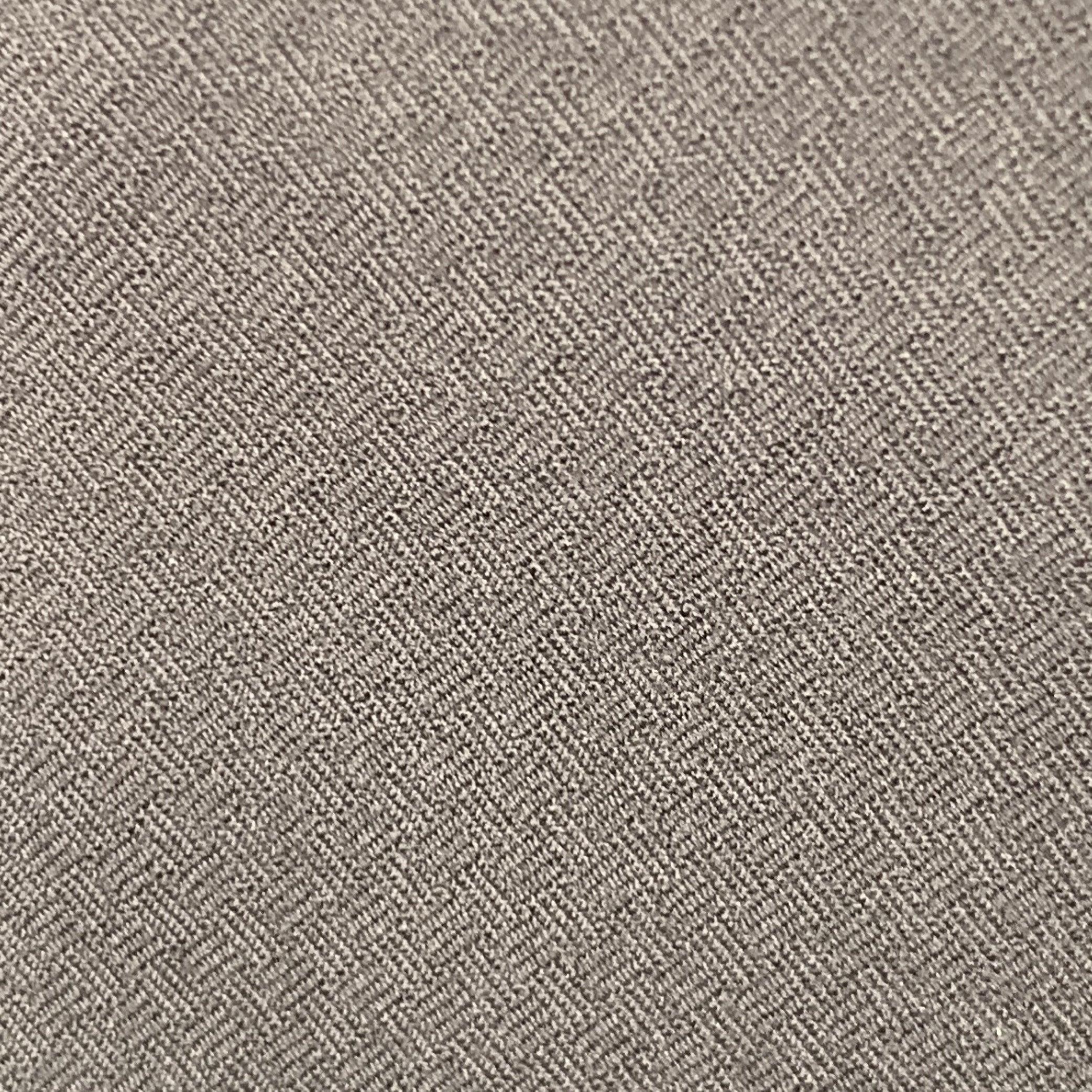 PRADA dress pants
in a
grey textured wool fabric featuring a flat front style, straight leg, and button fly closure. Made in Italy.Excellent Pre-Owned Condition. 

Marked:   54 

Measurements: 
  Waist: 38 inches Rise: 8 inches Inseam: 31 inches Leg