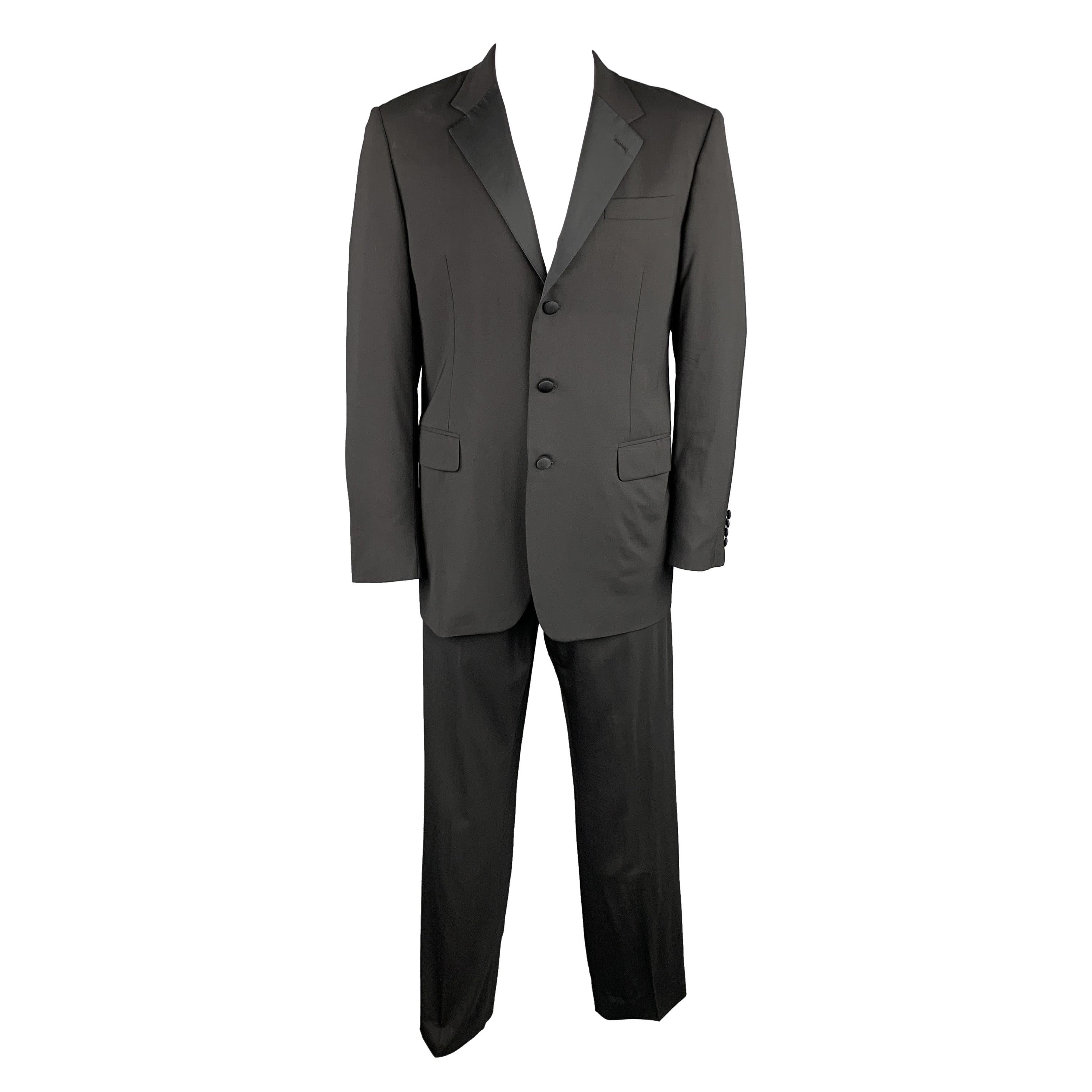 Prada Men Midnight Blue Wool Blend Tuxedo main image 1