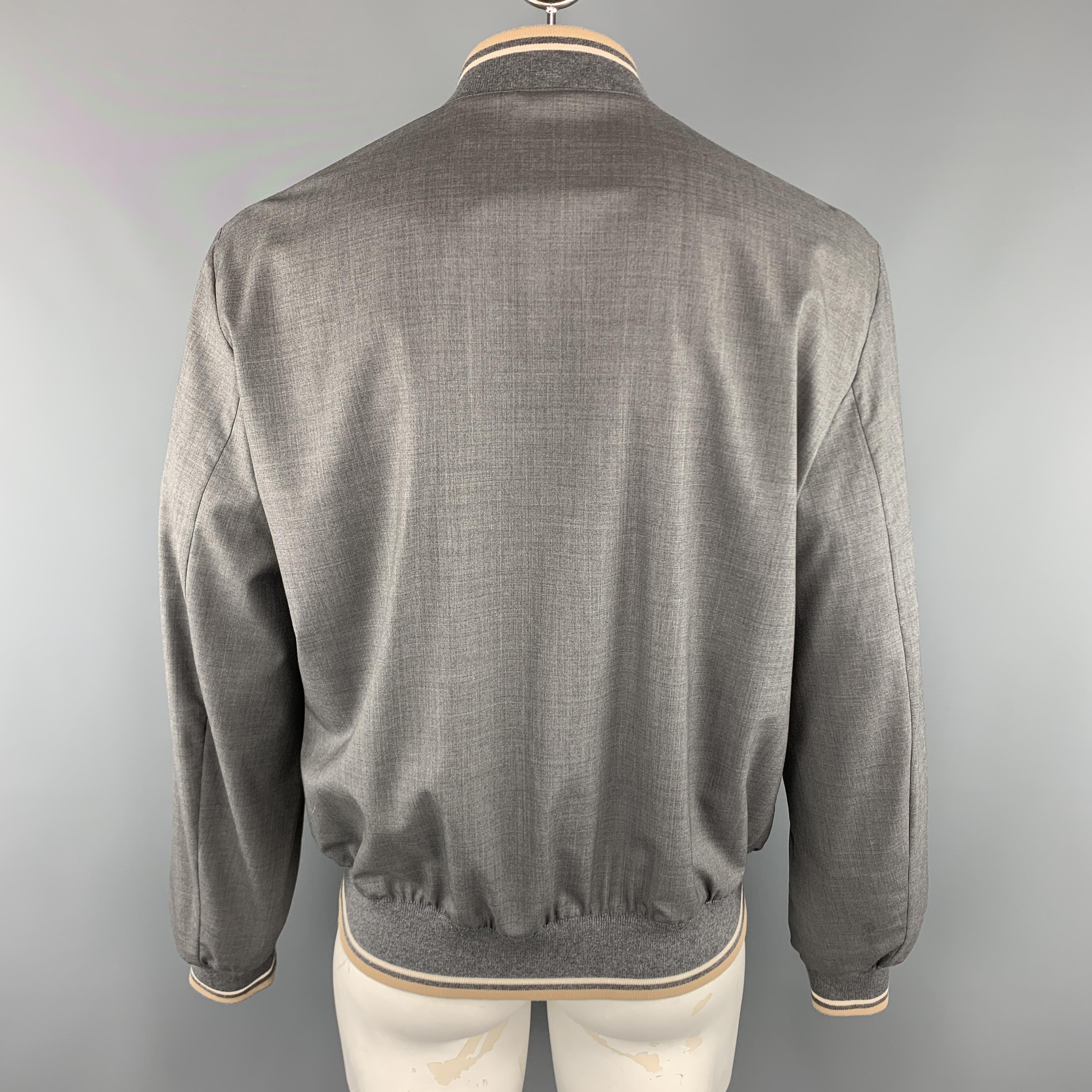prada gray jacket