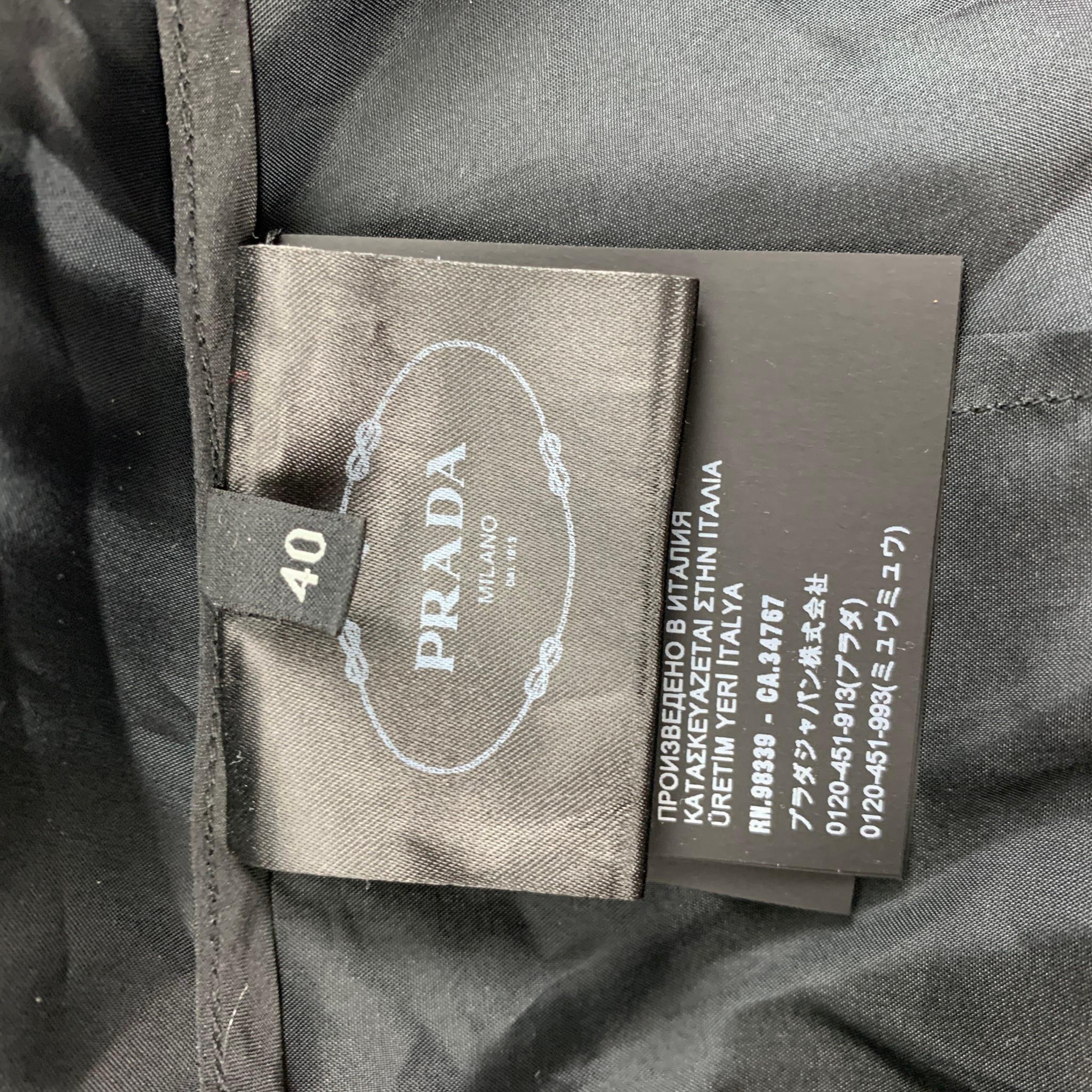 prada crystal skirt