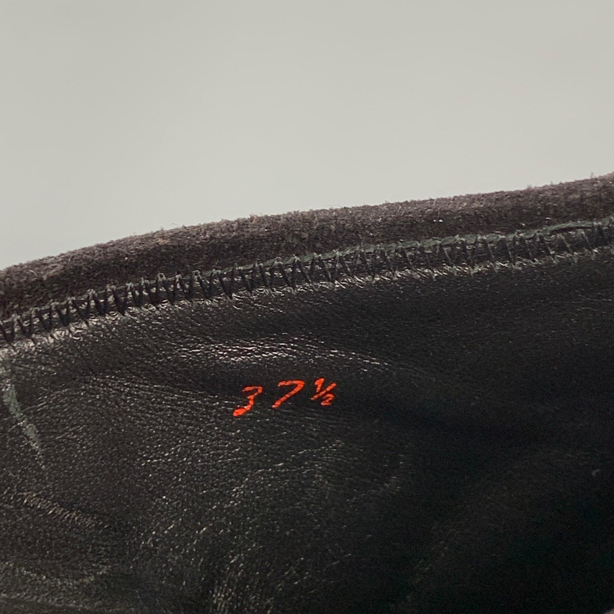 PRADA Size 7.5 Black Suede Slip On Boots 2