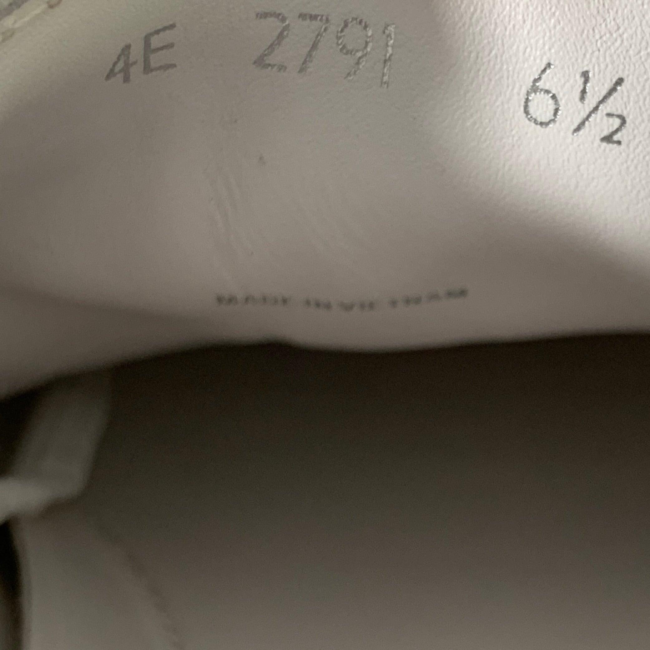 PRADA Size 7.5 -Monte Carlo- White Navy Color Block Sneakers 3
