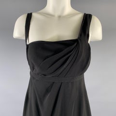 PRADA Size M Crepe P3772 Midi Knee-Length Dress