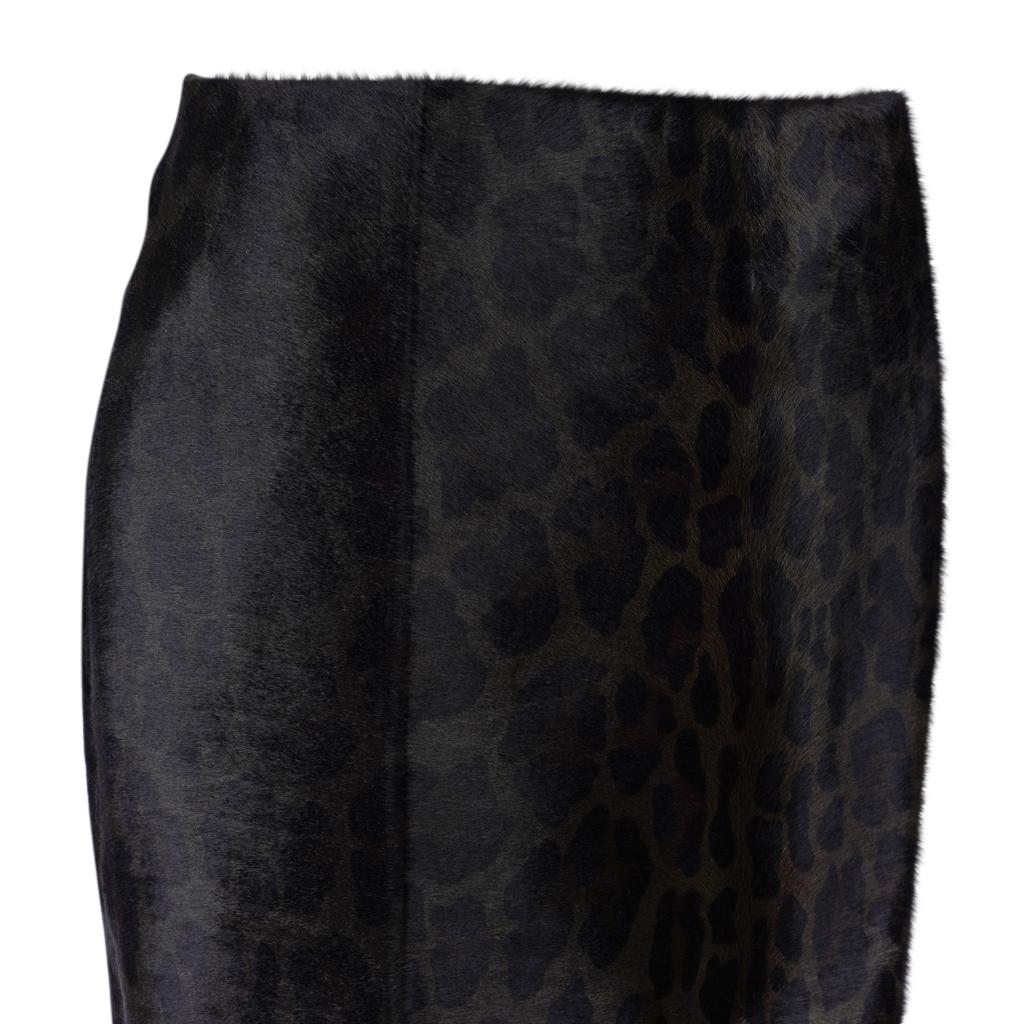 prada leopard mini skirt