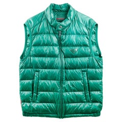 Prada ärmellose Pufferjacke