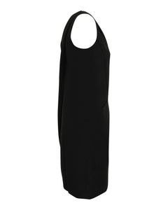 Prada Sleeveless Sheath Dress with Pockets in Black Cotton