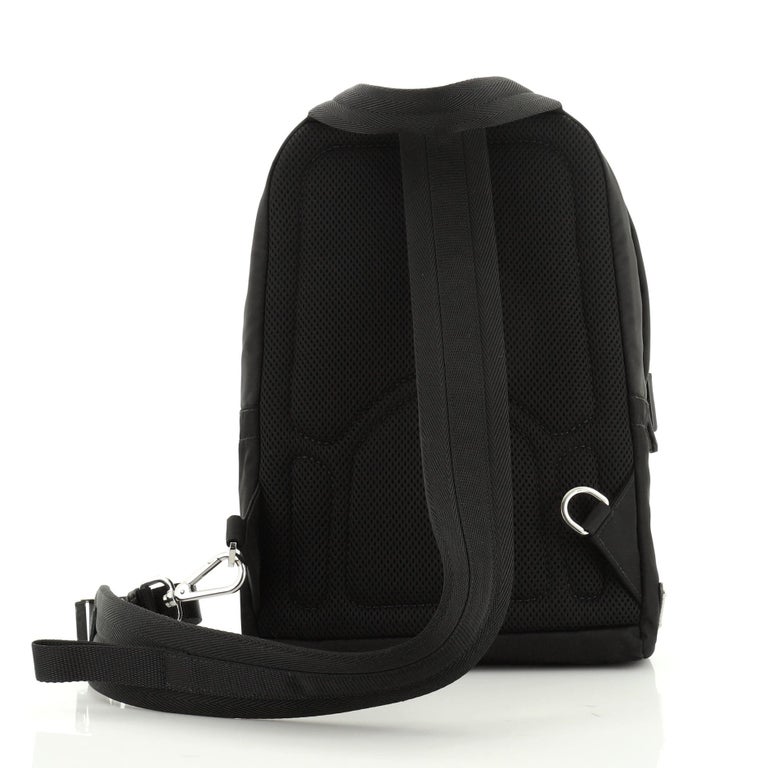 Prada Sling Backpack Tessuto Small For Sale at 1stdibs