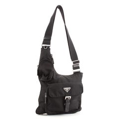 Prada Sling Messenger Bag Tessuto Medium