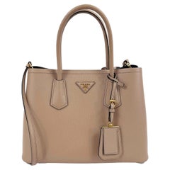 Prada Yellow Ostrich Leather Tote For Sale at 1stDibs