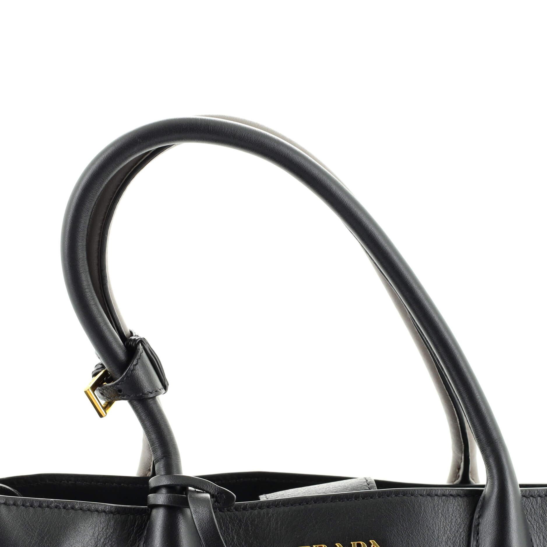 Prada Soft Bibliotheque Tote City aus Kalbsleder Medium 3