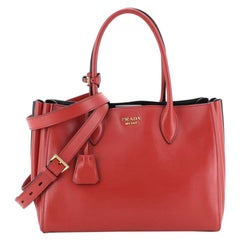 Prada  Soft Bibliotheque Tote City Calfskin Medium