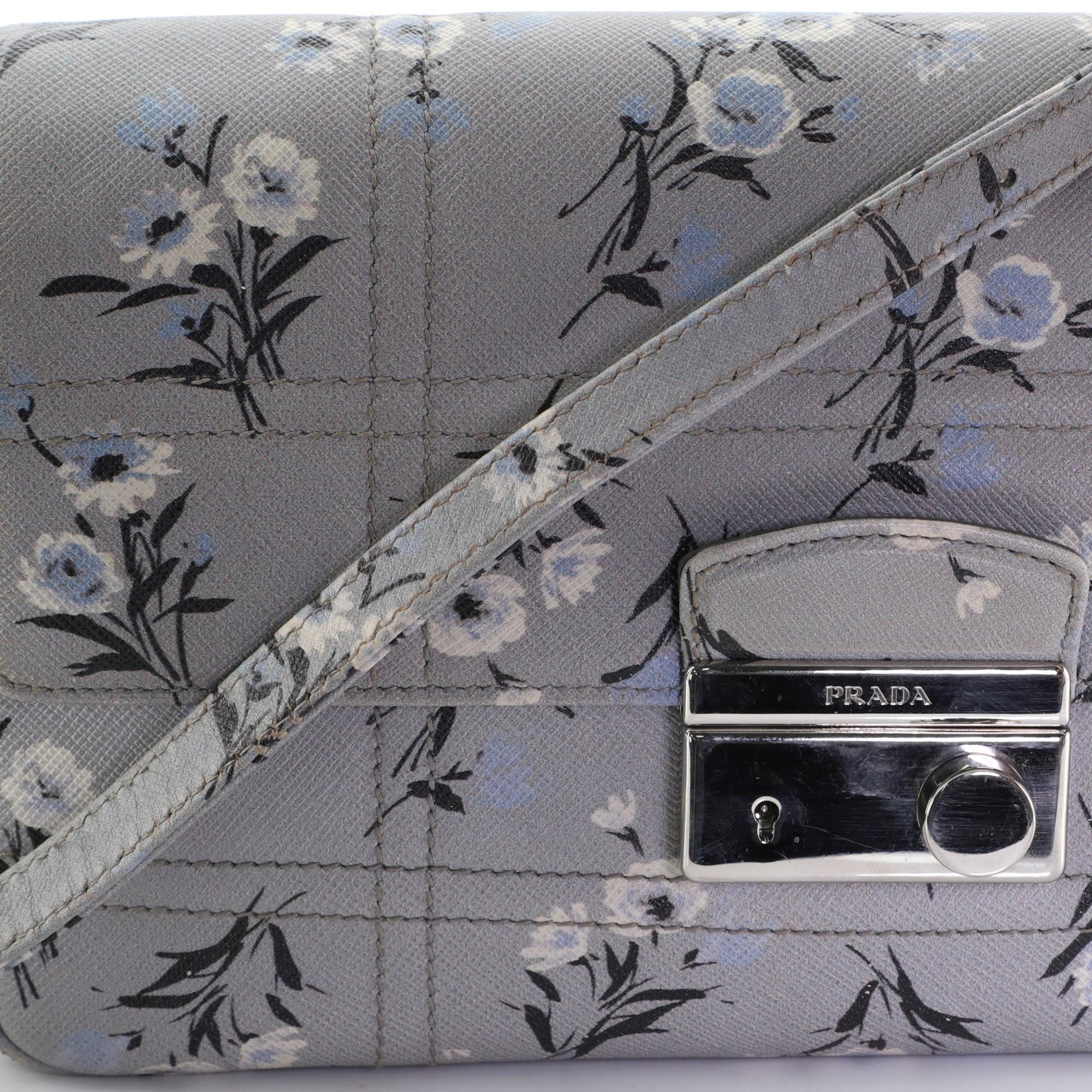 Prada Soft Sound Bag Printed Saffiano Small 1