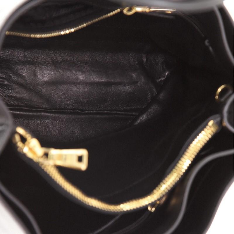 Prada Soft Triple Pocket Convertible Tote Saffiano Leather In Good Condition In NY, NY