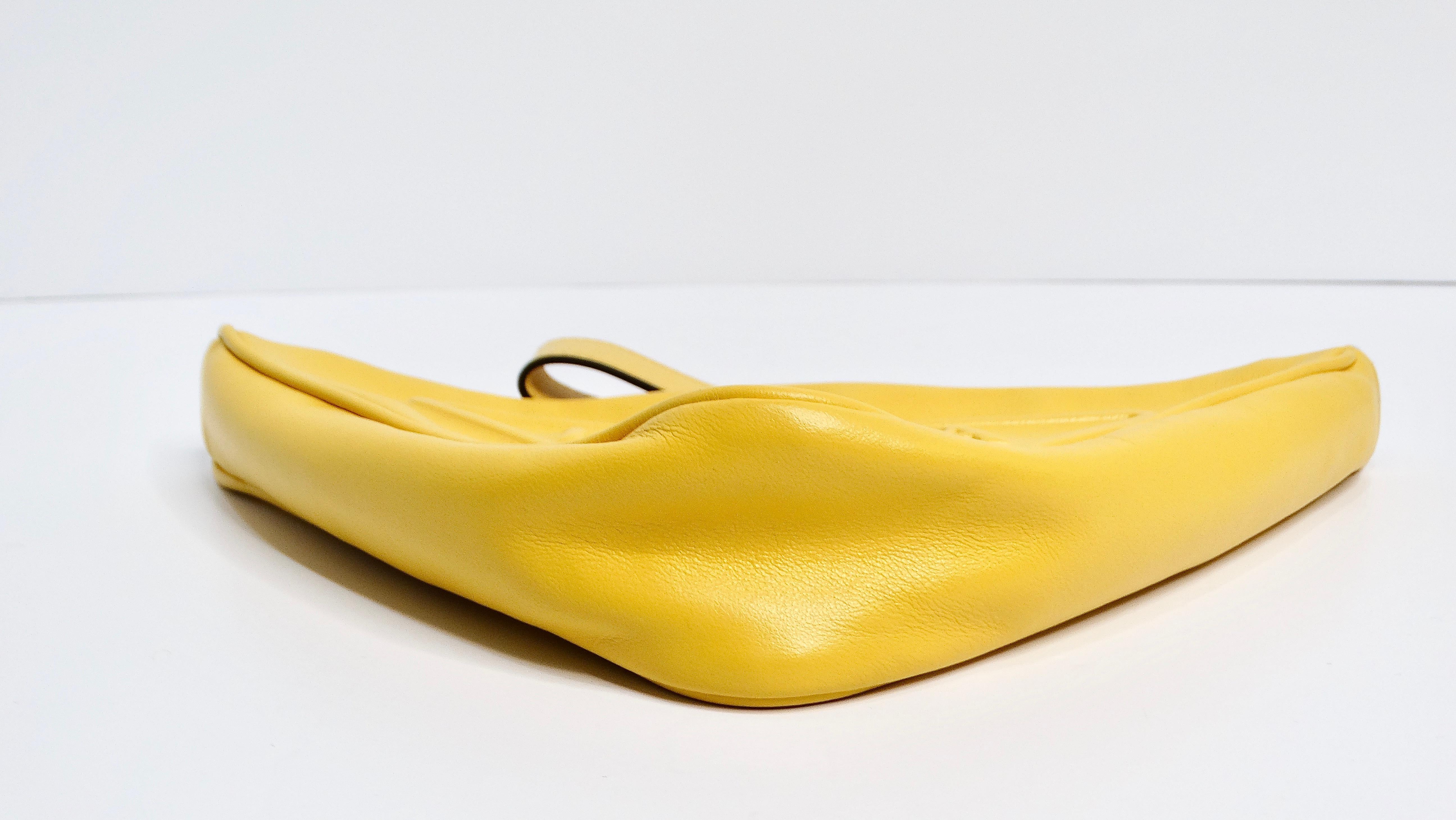 Prada Sole Grace Triangle Leather Pouch 1
